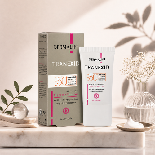 کرم ضد آفتاب روشن کننده SPF 50 درمالیفت | محافظت از پوست و کمک به روشن شدن پوست