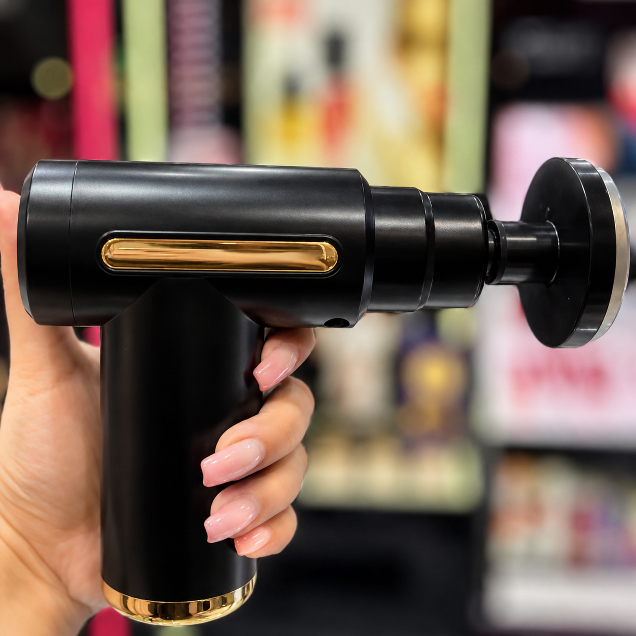 ماساژور تفنگی شارژی دیجیتال مک استایلر مدل MC720 | ماساژور پر قدرت عضلات و ریکاوری بدن