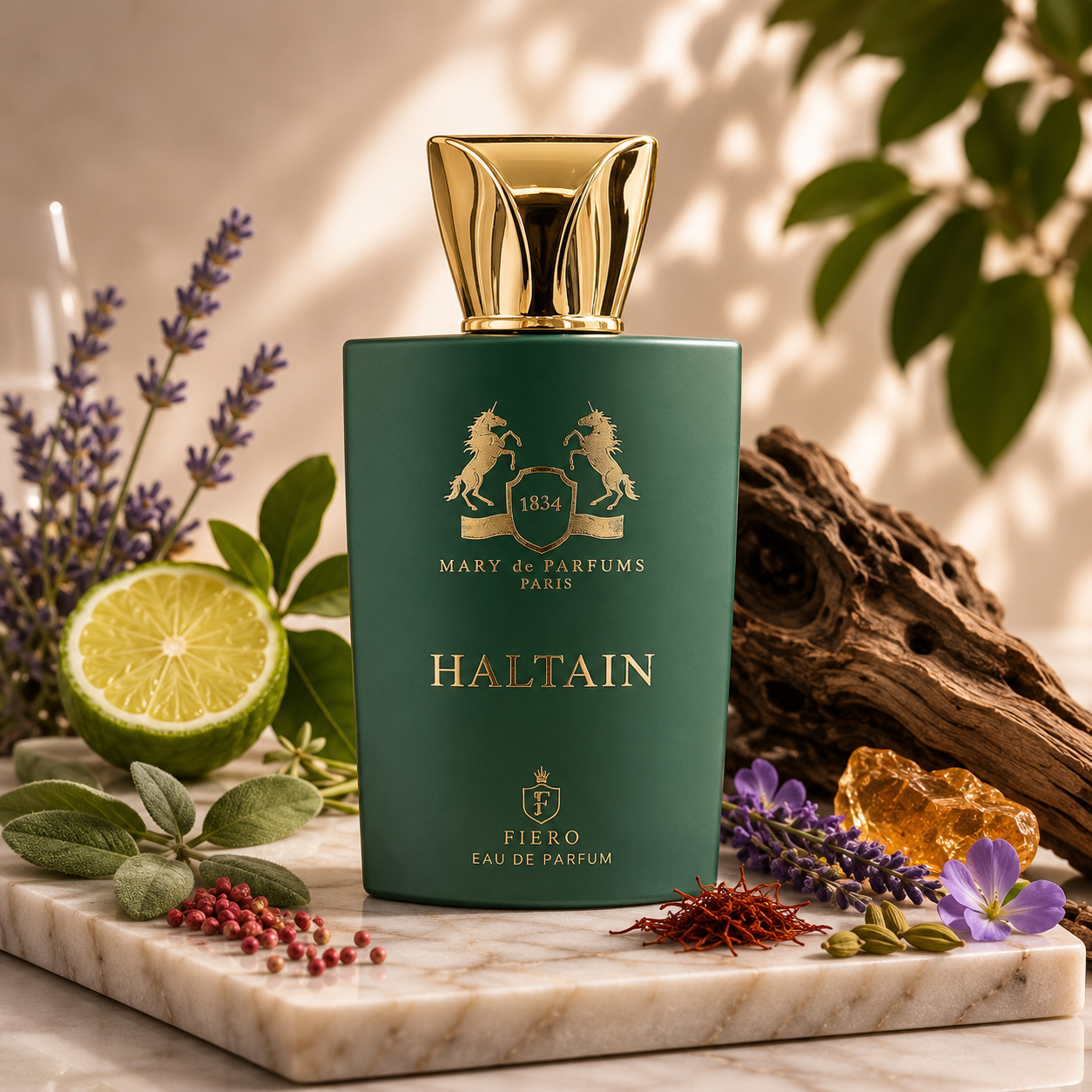 ادکلن مردانه مارلی هالتان فیئرو | عطر مردانه چوبی، ادویهای و لوکس