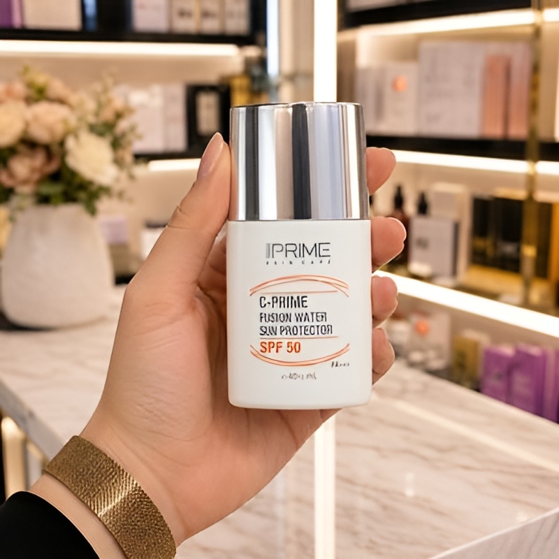 فلوئید فیوژن ضد آفتاب SPF50 پرایم | محافظت سبک و نامرئی در برابر اشعه UV